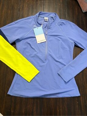 NWT ✨ Flagpole NYC Periwinkle Lightweight athletic Jacket size M